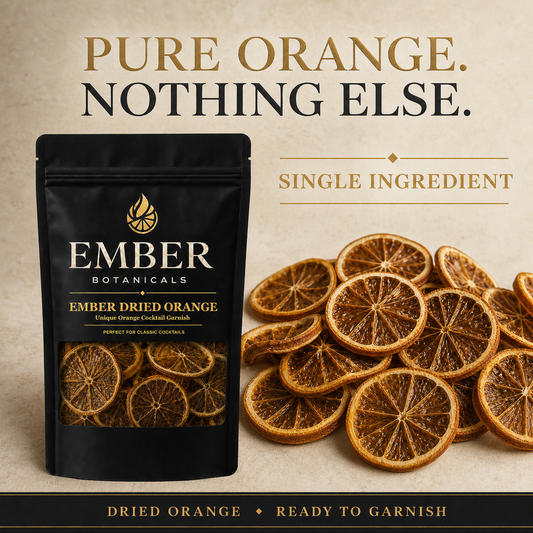 Premium Dried Orange Wheels for Cocktails