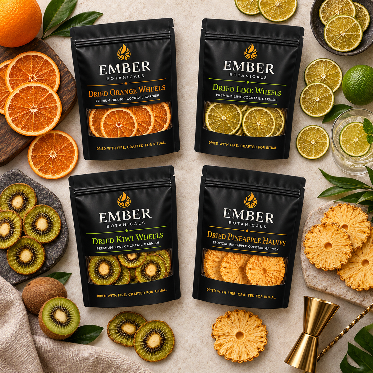 Premium Citrus Pack β Bar-Quality Garnish Kit (Best Value)