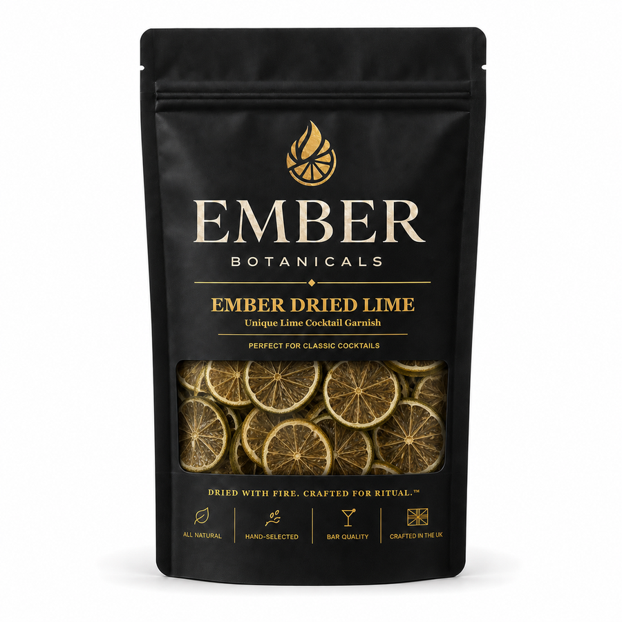 Premium Dried Lime Wheels for Cocktails