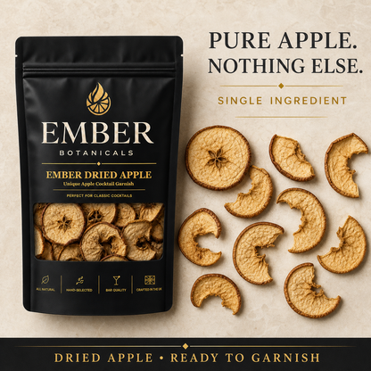 Premium Dried Apple Slices for Cocktails