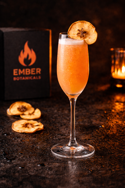 Premium Dried Apple Slices for Cocktails