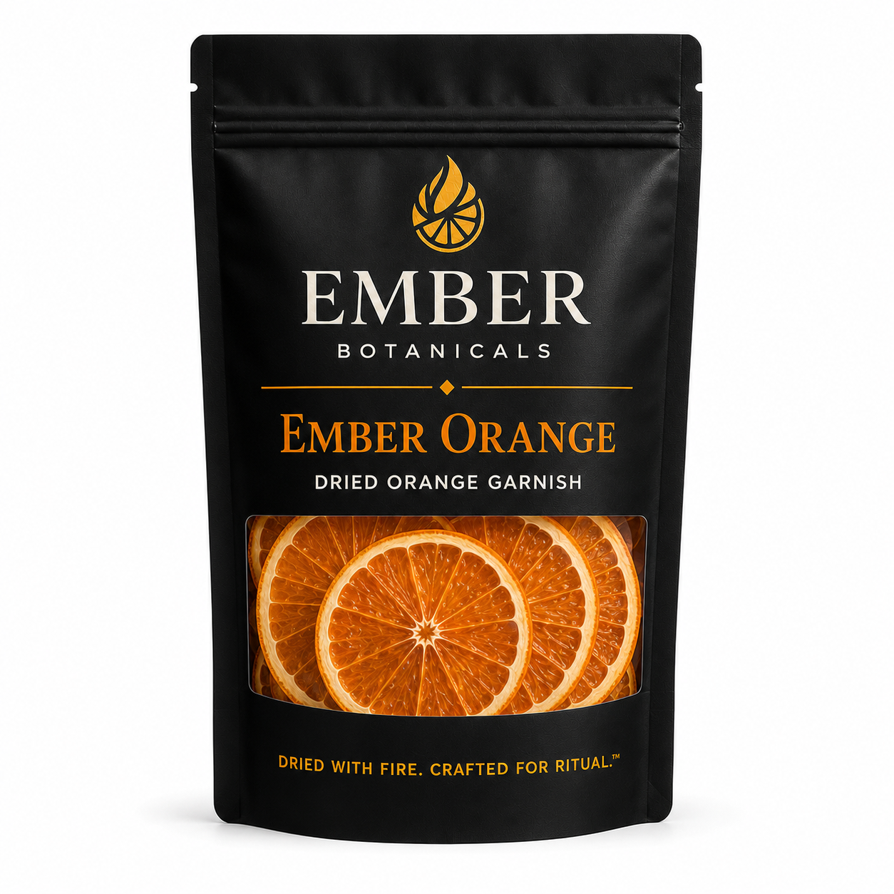 Premium Dried Orange Wheels for Cocktails