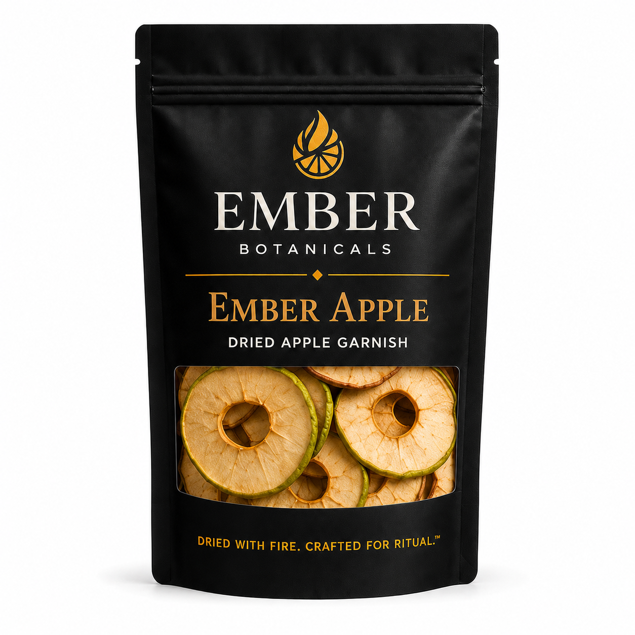 Premium Dried Apple Slices for Cocktails