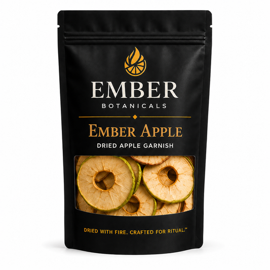 Premium Dried Apple Slices for Cocktails