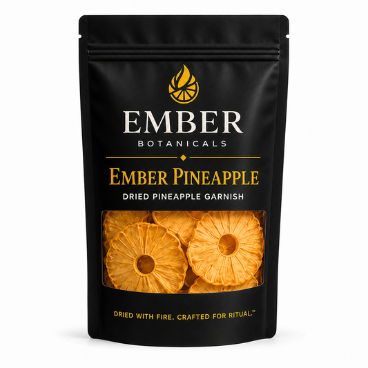 Premium Dried Pineapple Garnish for Cocktails