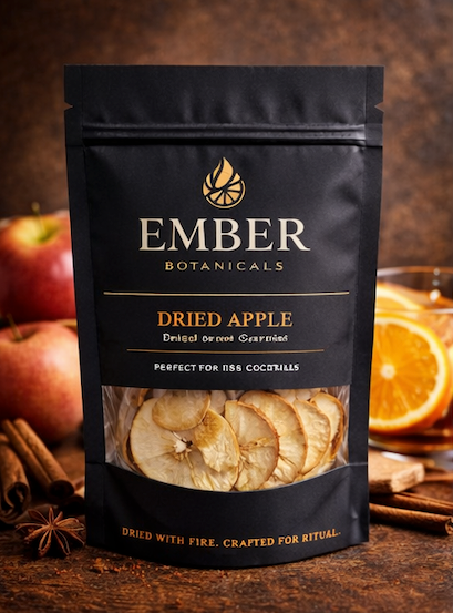 Premium Dried Apple Slices for Cocktails