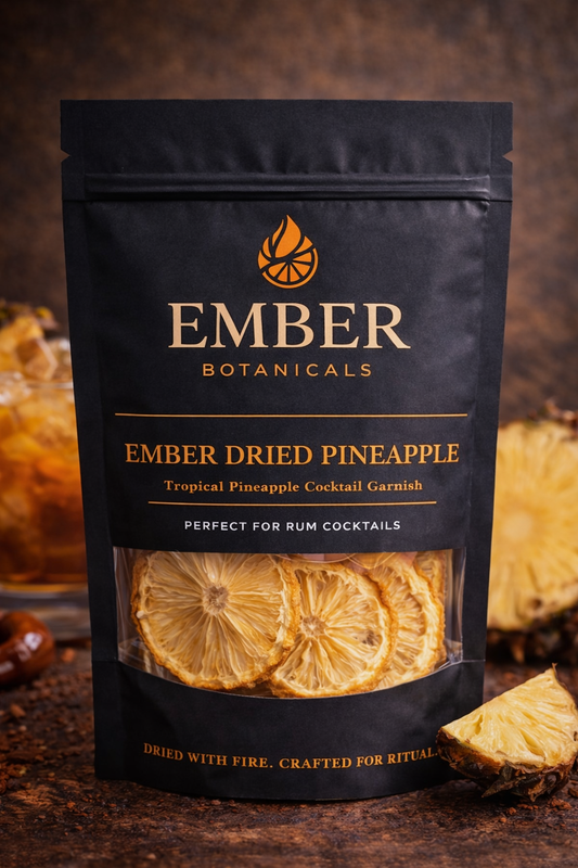 Premium Dried Pineapple Garnish for Cocktails