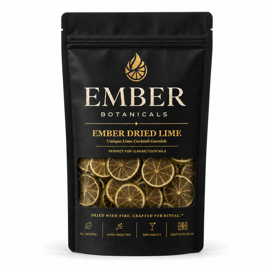 Premium Dried Lime Wheels for Cocktails