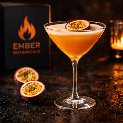 Premium Dried Passion Fruit Garnish for Cocktails